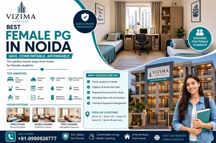 Vizima Hostels Your Home in Noida.